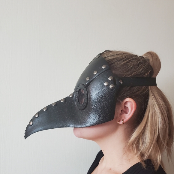 Halloween/Cosplay Plague Doctor Mask - Picture 2 of 6